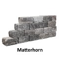Ruine Combiwall Splitton Matterhorn 500x180 cm