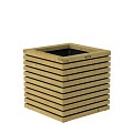 Bloembak Elan 60 Excellent, 60x60x60 cm, groen geïmpregneerd