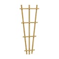 Grenen V-trellis 30-65 x 150 cm, groen geïmpregneerd.
