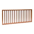 Hardhouten spijlenhek, 180x80 cm Frame 4.5x7 cm, spijlen 2x3 cm