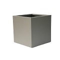 Bloembak vlak taupe 60x60x60 cm