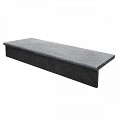 Traptrede Stootbord Pacific Black 100x12x2 cm