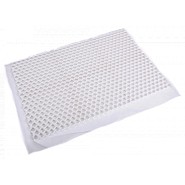 Splitplaat/grindplaat Professional XL 120x80x3 cm WIT (met wit onderdoek) per stuk (0.96m2)