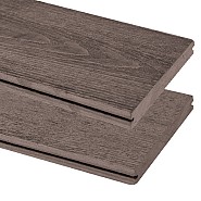 Composiet vlonderplank Vintage, Mixed bruin 1,9x13,5x400 cm