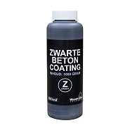 Betoncoating zwart, in plastic fles (1 liter)