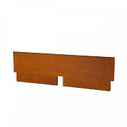 Kantopsluiting Double corten