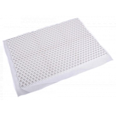Splitplaat/grindplaat Professional XL 120x80x3 cm WIT (met wit onderdoek) per stuk (0.96m2)