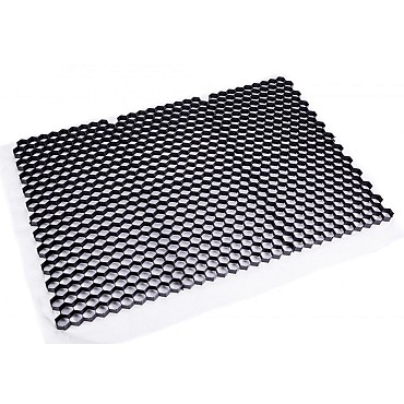 Splitplaat/grindplaat Professional XL 120x80x3 cm ZWART (met wit onderdoek) per stuk (0.96m2)