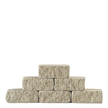 Brickwall Ivory 12x12x30 cm