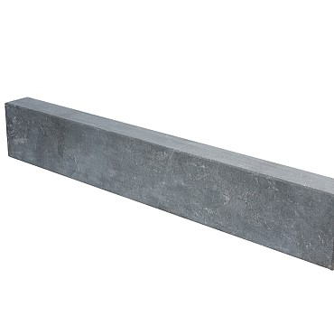 Opsluitband Natuursteen Bluestone gezaagd rondom gezoet+facet, 5x15x100 cm