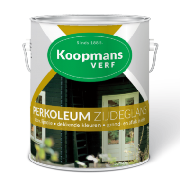 Koopmans Perkoleum zijdeglans 750ML  zwart 239 (RAL 9005)