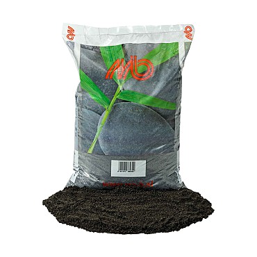 Zak Zilverzand inveegzand extra fijn Black Sparkle (zwart) 0,1-0,8 mm  (20 kg )