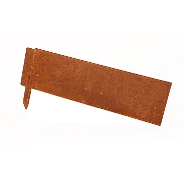 Koppelspies 27.7 cm corten nieuw ( met haakjes )
