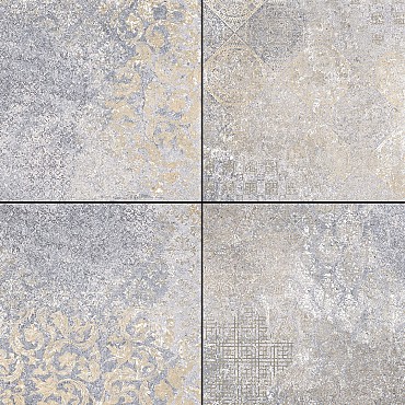 GSB Ceramic Plus Imperial Decoration Blue 60x60x4 cm