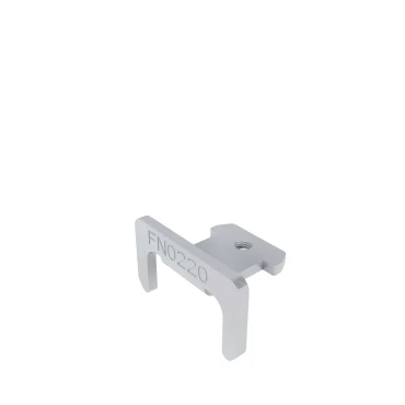 Premium Composiet Newtechwood aluminium frameset t.b.v. triple schermplanken, zwart.