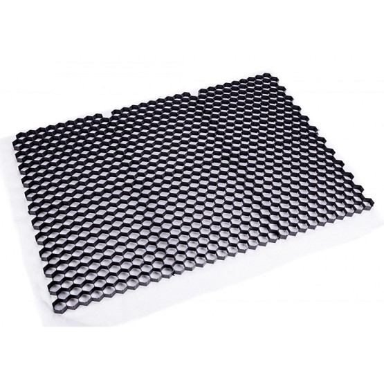 Splitplaat/grindplaat Professional XL 120x80x3 cm ZWART (met wit onderdoek) per stuk (0.96m2)