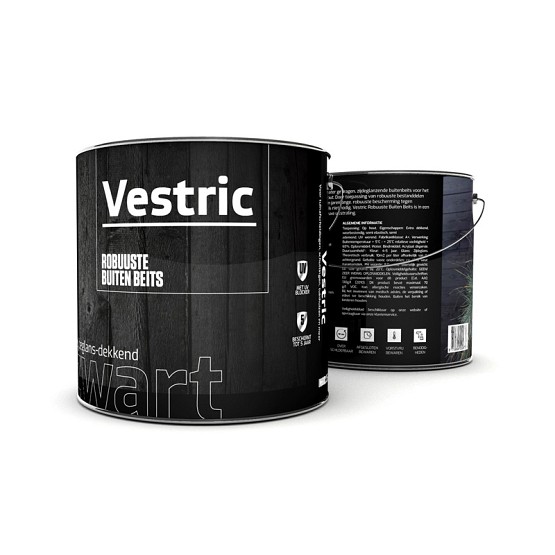 Vestric Beits Zwart 2,5 Liter
