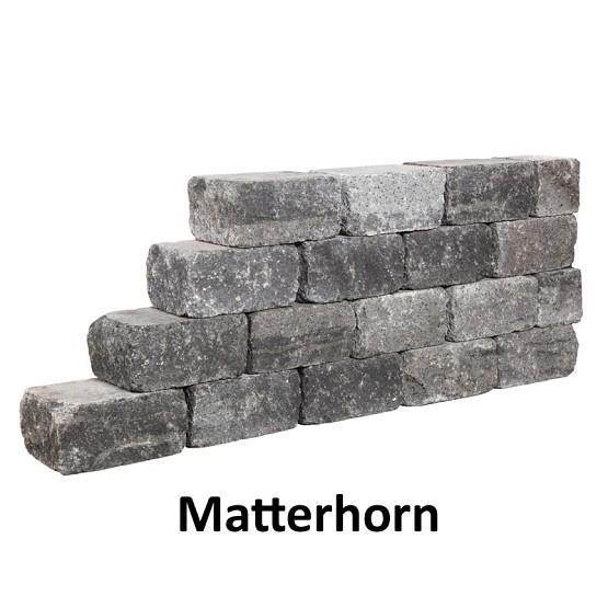 Ruine Combiwall Splitton Matterhorn 500x180 cm