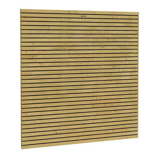 Tuinscherm Elan 180 Excellent, 180 x 180 cm, groen geïmpregneerd.