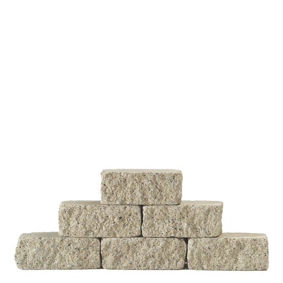 Brickwall Ivory 12x12x30 cm