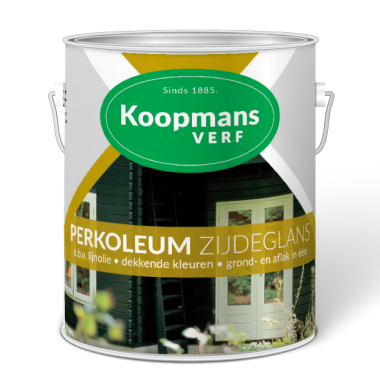 Koopmans Perkoleum zijdeglans 750ML  zwart 239 (RAL 9005)