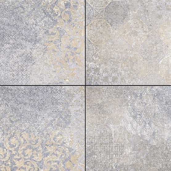 GSB Ceramic Plus Imperial Decoration Blue 60x60x4 cm