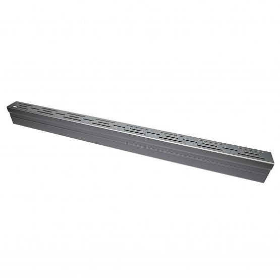 Premium Draingoot met aluminium rooster 100x6x10 cm