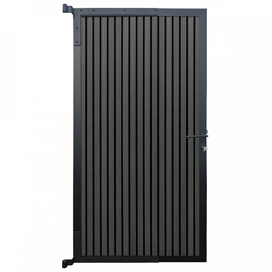 Tuindeur composiet LineaFence Antraciet - 90x180 cm