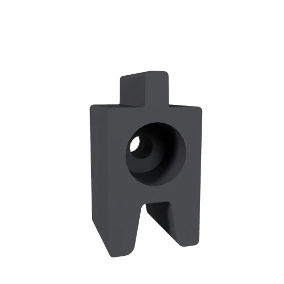 Premium Composiet Newtechwood aluminium frameset t.b.v. triple schermplanken, zwart.