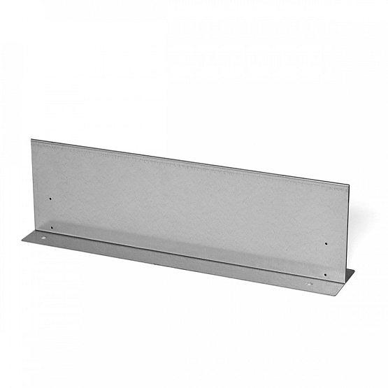 Kantopsluiting Double (flg) 300x10 cm verzinkt