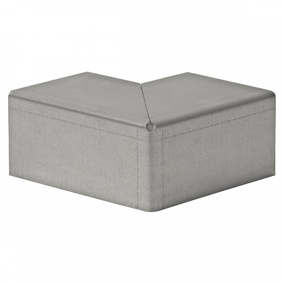 Kantopsluiting Single 300x16.5 cm corten