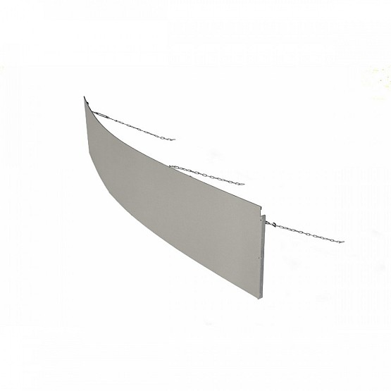 Koppelspies 16.5 cm corten nieuw ( met haakjes )