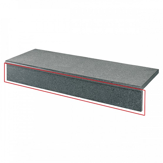 Traptrede Stootbord Tahiti 100x2x12 cm